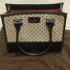 Kate Spade Belletown Quinn Satchel Polka Dot